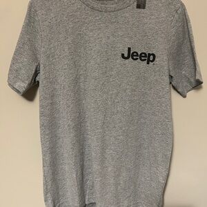 Jeep Heather Gray Short-Sleeve Logo Tee